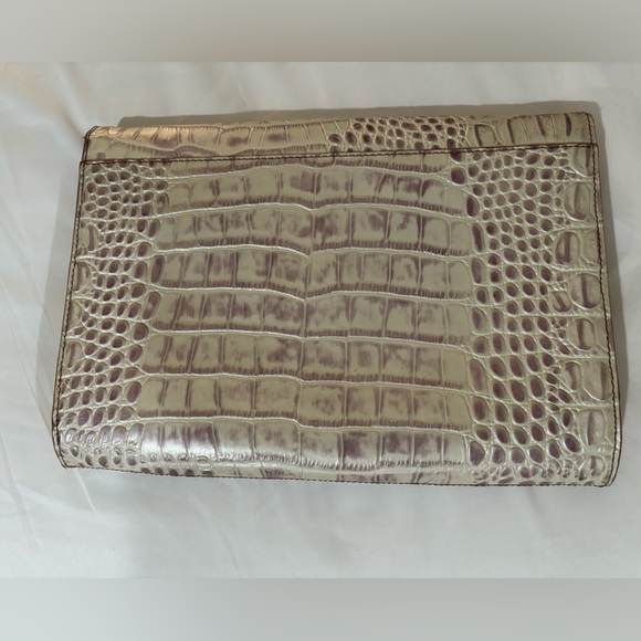 AUTHENTIC Antonio Melani pink snake skin like leather - Picture 3 of 9